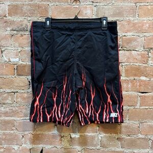 $100 Y2K Silver Tag Nike Travis Scott Flame Shorts